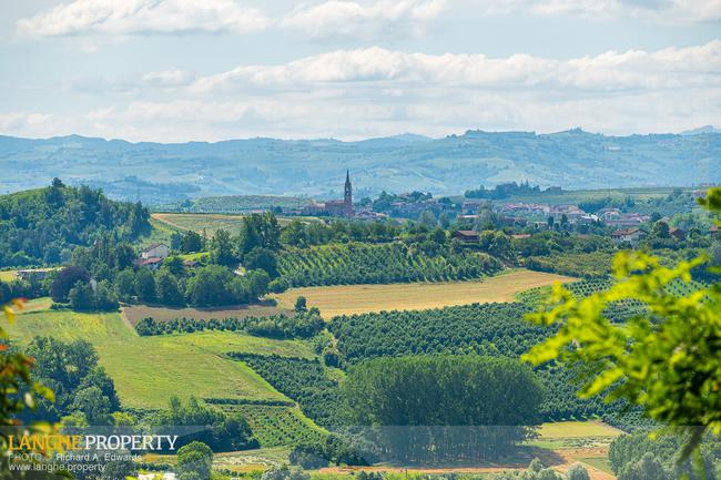 SOLD!! Country home with view over vineyards and the Alps