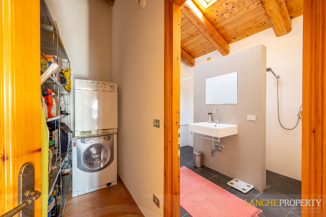 Piedmont Langhe stone farmhouse for sale in wine area, Italy