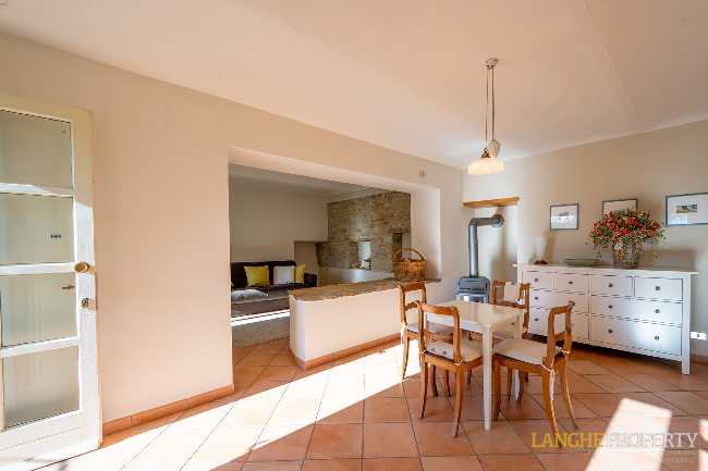 Piedmont Langhe stone farmhouse for sale in wine area, Italy
