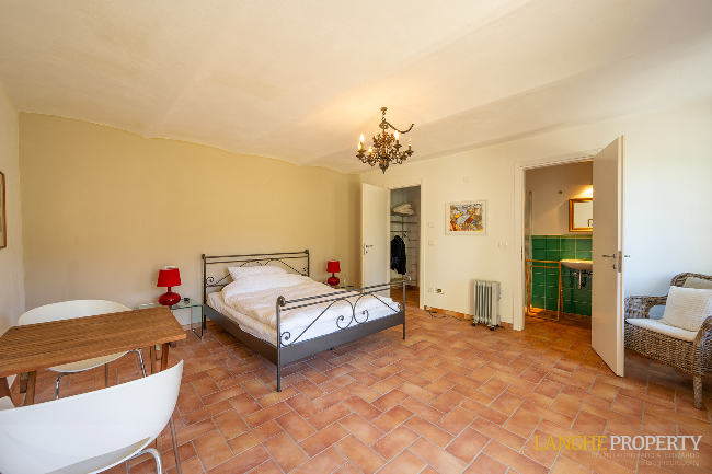Piedmont Langhe stone farmhouse for sale in wine area, Italy