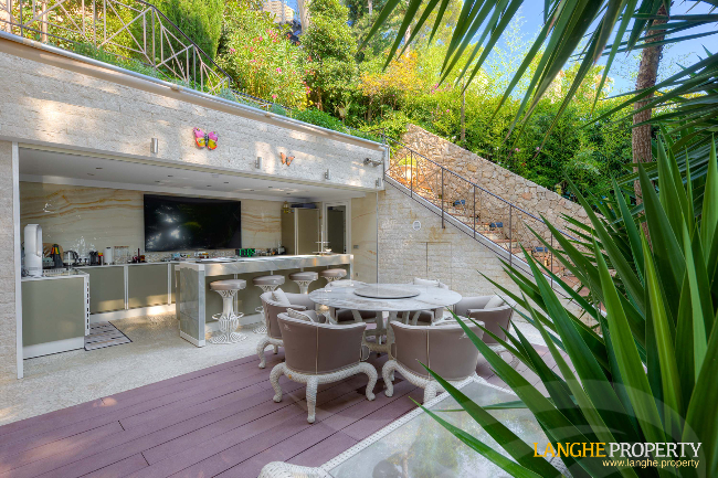 Extraordinary first-line waterfront estate 